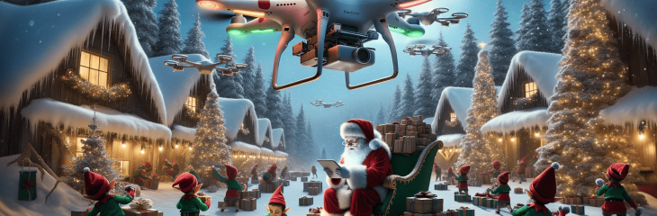 How does Santa get toys around the world in one night? An ERP